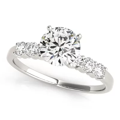 Daffodil Classic Prong Set Diamond Engagement Ring