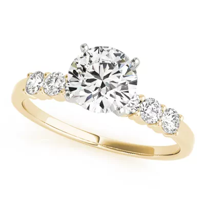Daffodil Classic Prong Set Diamond Engagement Ring