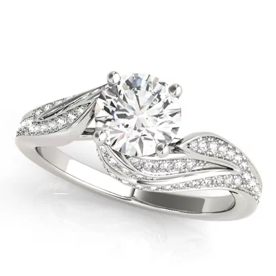 Vienna Diamond Bypass Engagement Ring