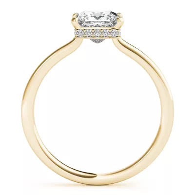 Ellie Hidden Halo Engagement Ring