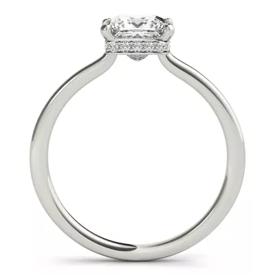 Ellie Hidden Halo Engagement Ring