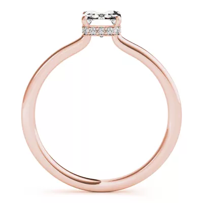 Dionne Hidden Halo Engagement Ring