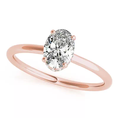 Harlow Hidden Halo Engagement Ring
