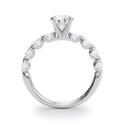 Kandice U Prong Diamond Engagement Ring