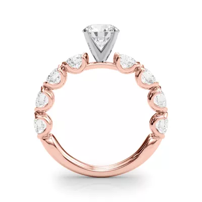 Kendra U Prong Diamond Engagement Ring