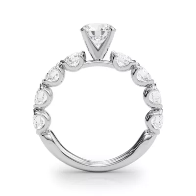 Kendra U Prong Diamond Engagement Ring