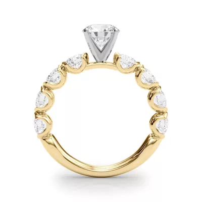 Kendra U Prong Diamond Engagement Ring