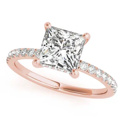 Arya Hidden Halo Engagement Ring