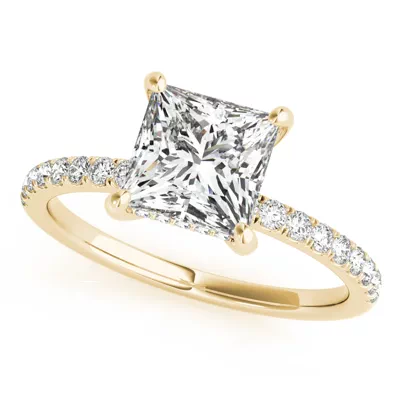 Arya Hidden Halo Engagement Ring