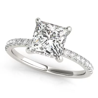 Arya Hidden Halo Engagement Ring