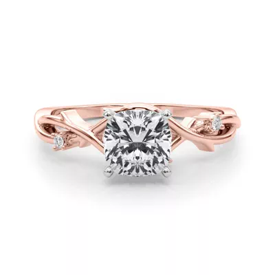 Vine Nature Inspired Engagement Ring