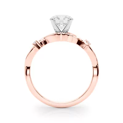 Vine Nature Inspired Engagement Ring