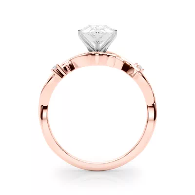 Vine Nature Inspired Engagement Ring