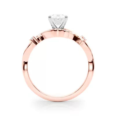 Vine Nature Inspired Engagement Ring