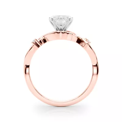 Vine Nature Inspired Engagement Ring