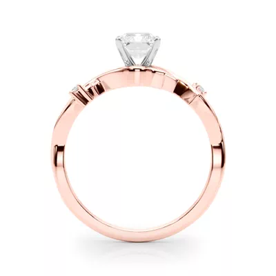 Vine Nature Inspired Engagement Ring
