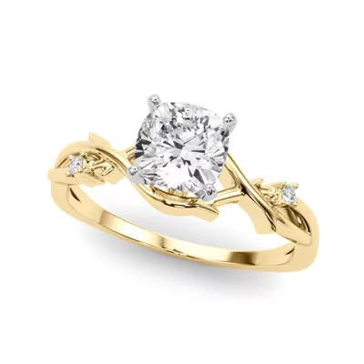 Vine Nature Inspired Engagement Ring