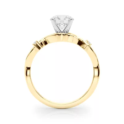 Vine Nature Inspired Engagement Ring