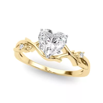 Vine Nature Inspired Engagement Ring