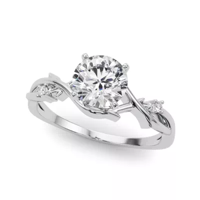 Vine Nature Inspired Engagement Ring