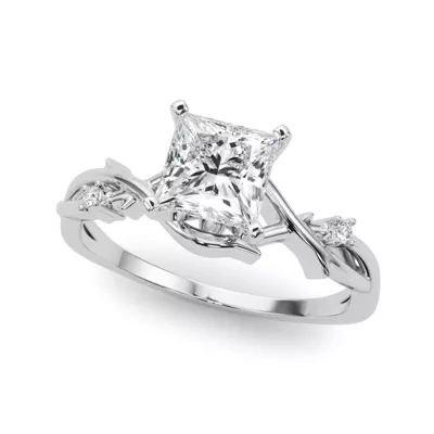 Vine Nature Inspired Engagement Ring