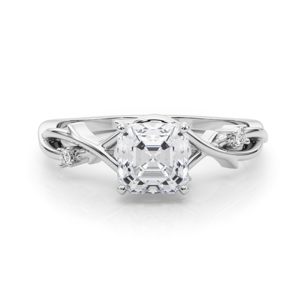 Vine Nature Inspired Engagement Ring