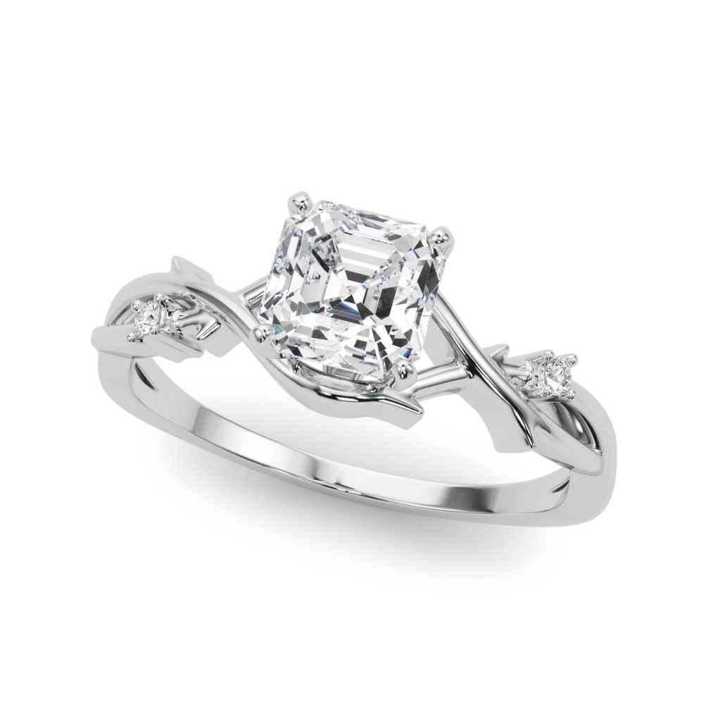 Vine Nature Inspired Engagement Ring