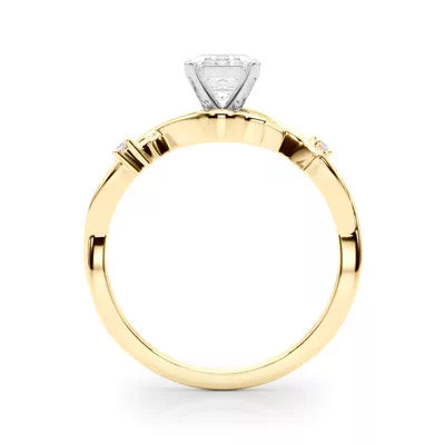 Vine Nature Inspired Engagement Ring