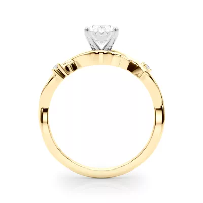 Vine Nature Inspired Engagement Ring