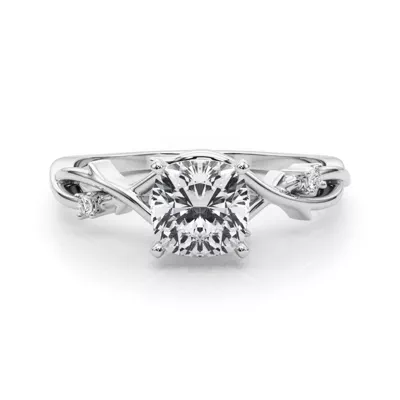 Vine Nature Inspired Engagement Ring