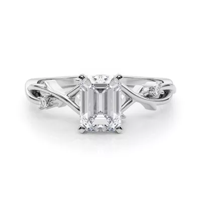 Vine Nature Inspired Engagement Ring