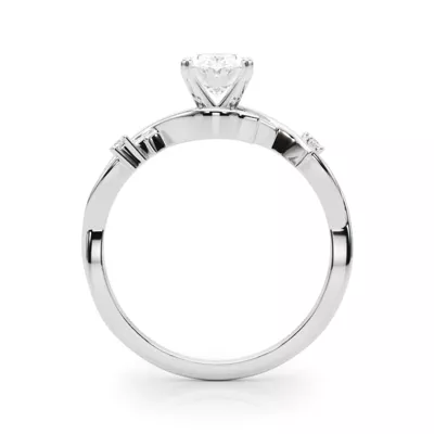 Vine Nature Inspired Engagement Ring