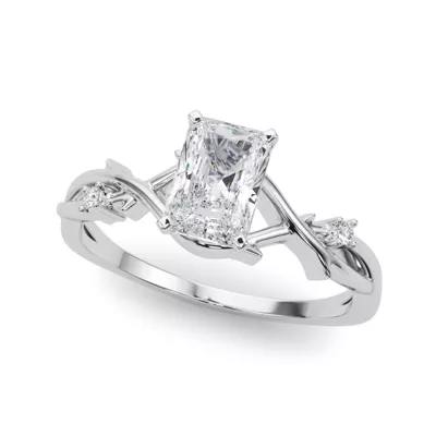 Vine Nature Inspired Engagement Ring