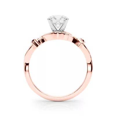 Vine Nature Inspired Ruby Engagement Ring