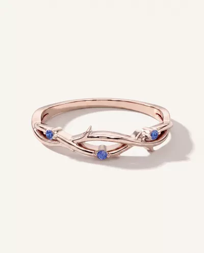 Vine Sapphire Band