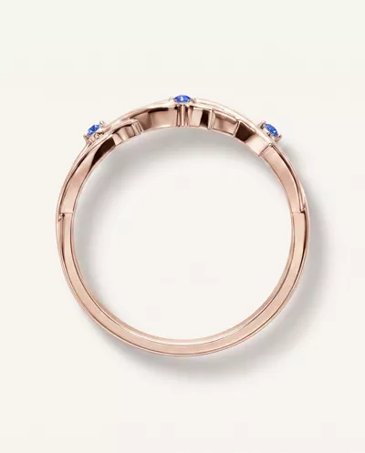 Vine Sapphire Band