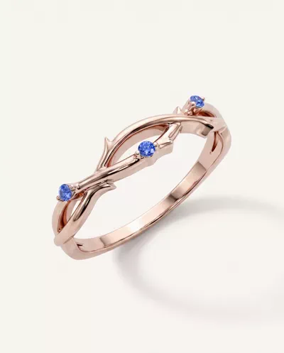 Vine Sapphire Band
