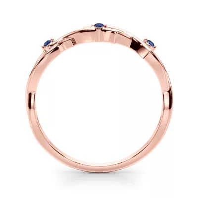 Vine Sapphire Band