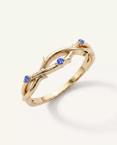 Vine Sapphire Band