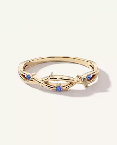 Vine Sapphire Band