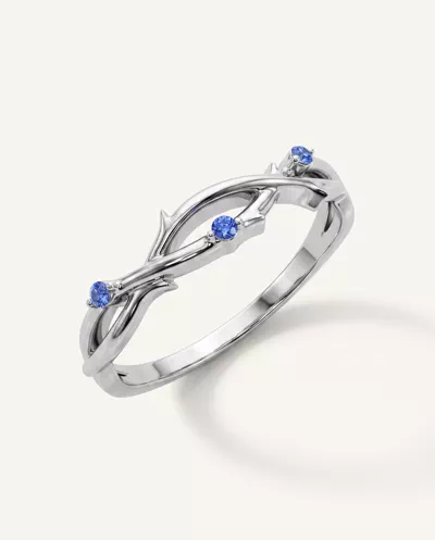 Vine Sapphire Band
