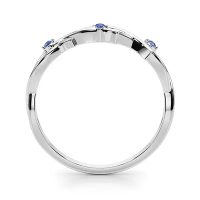 Vine Sapphire Band