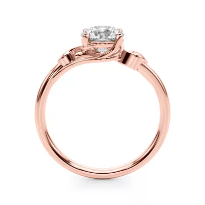 Alex Nature Inspired Solitaire Engagement Ring