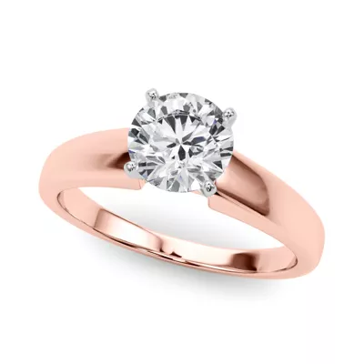 Velvette Solitaire Engagement Ring