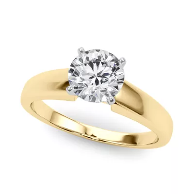 Velvette Solitaire Engagement Ring