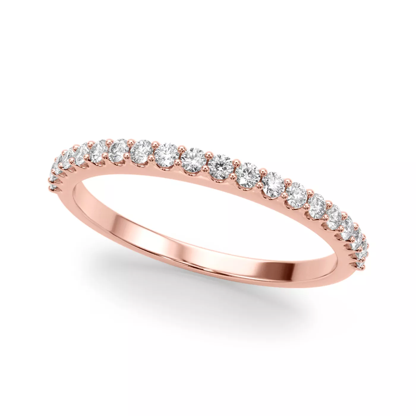 Alice Pavé Diamond Wedding Band