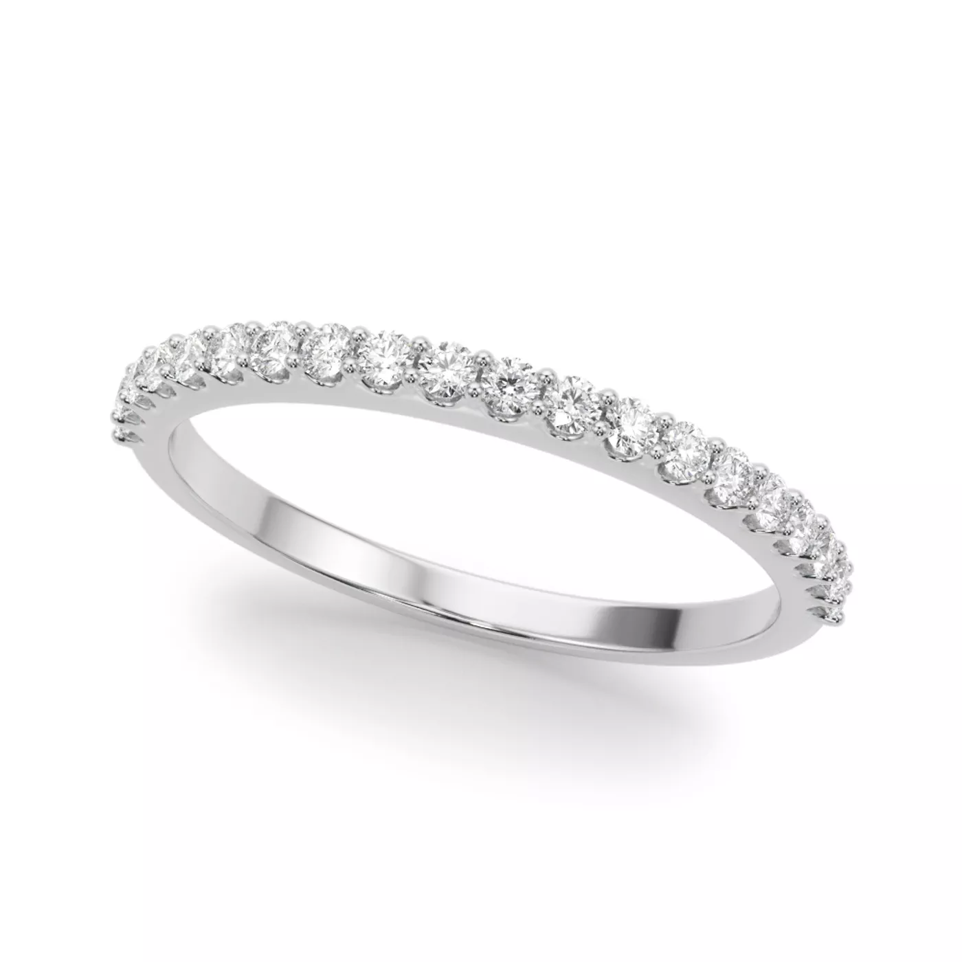 Alice Pavé Diamond Wedding Band