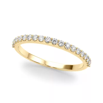 Alice Pavé Diamond Wedding Band