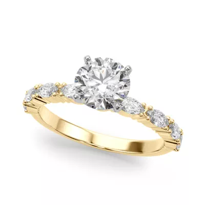 Alanis Marquise Diamond Engagement Ring