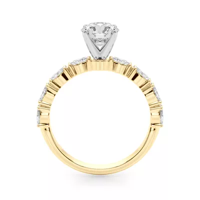 Alanis Marquise Diamond Engagement Ring